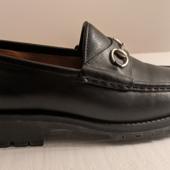 Women's Gucci leather loafers - Picture 11 of 16